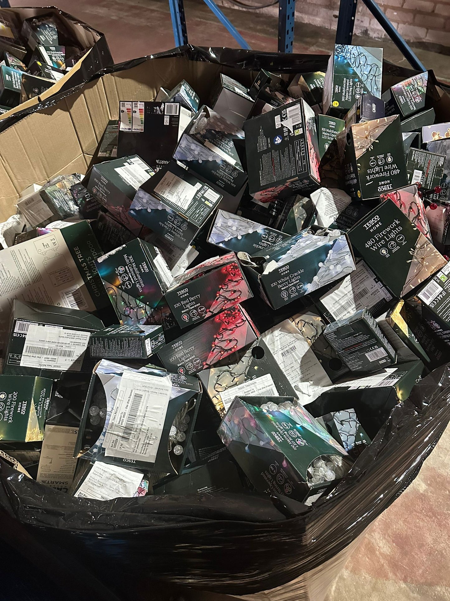Tesco Home Led Light Pallets 500+