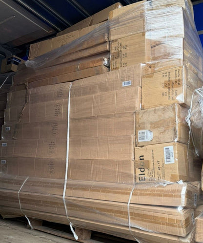 Large Dunelm mixed curtain/blinds/curtain poles pallet