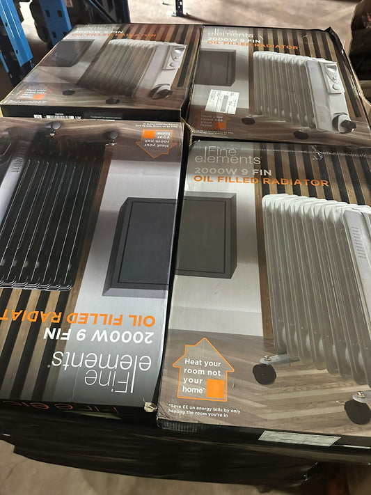 Tesco Home - Fine element 2000w electric radiators